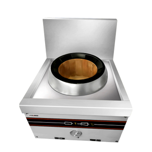Gas Chino Wok Range Un solo quemador