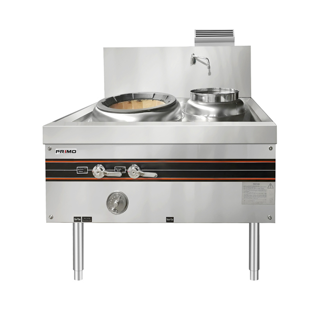 Gas China Wok Range Single Burner (tipo de ladrillo de fuego con soplador)