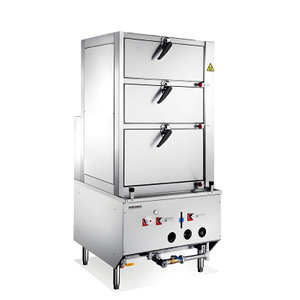 Gabinete de vapor de tres cubierta de gas (serie de oro)