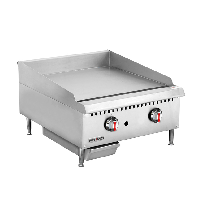 Plancha manual a gas