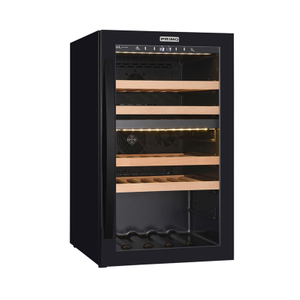 Enfriador de vino debajo del mostrador