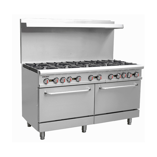 10 Quemadores de Gas con Horno