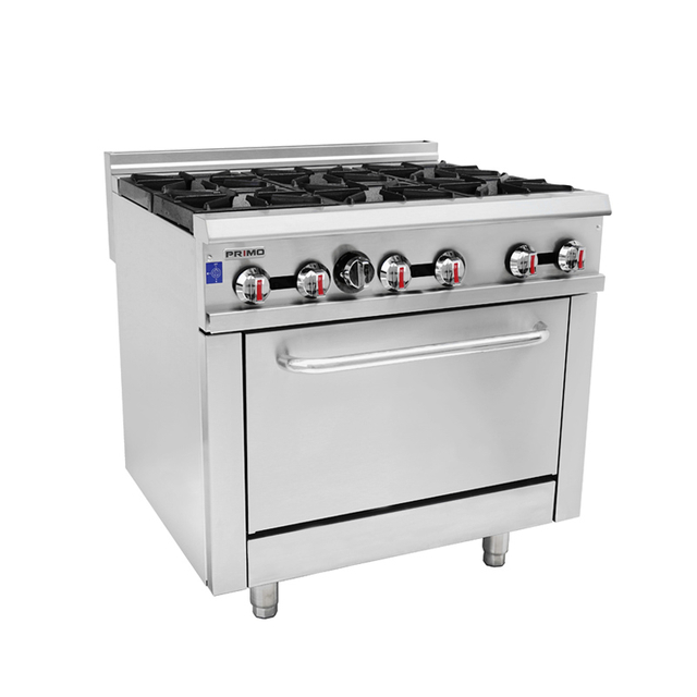 6 Quemadores De Gas Con Horno De Gas