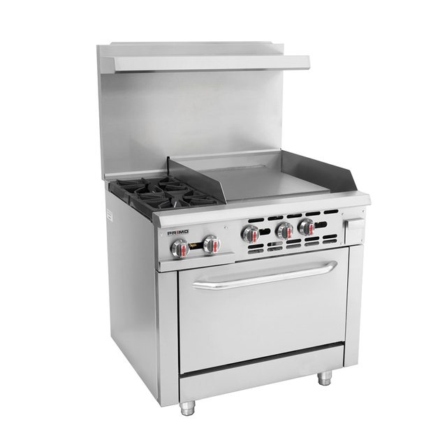 2 Quemadores De Gas Con Plancha Y Horno De Gas