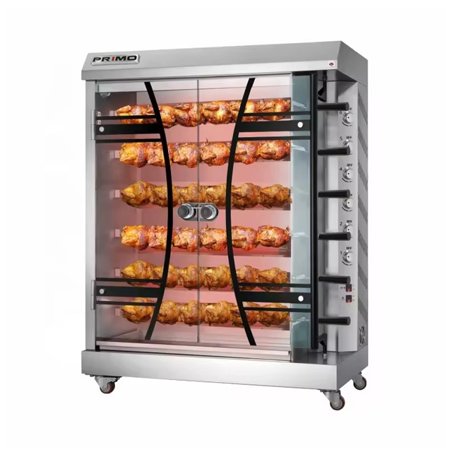 El mejor asador de pollos a gas comercial a la venta