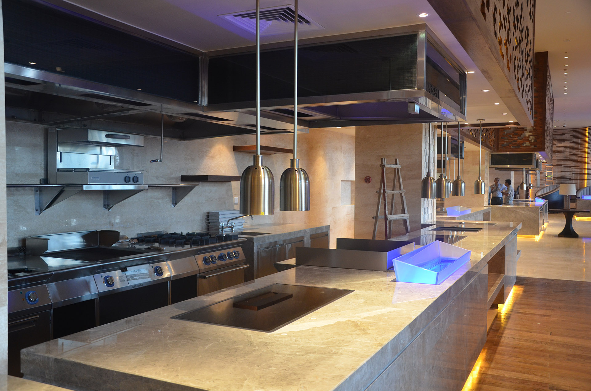 Cocina comercial Crowne Plaza Hailing Island (3)