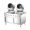 Máquina de salteador de rodillo de doble cabeza vertical simple (modelo electromagnético)