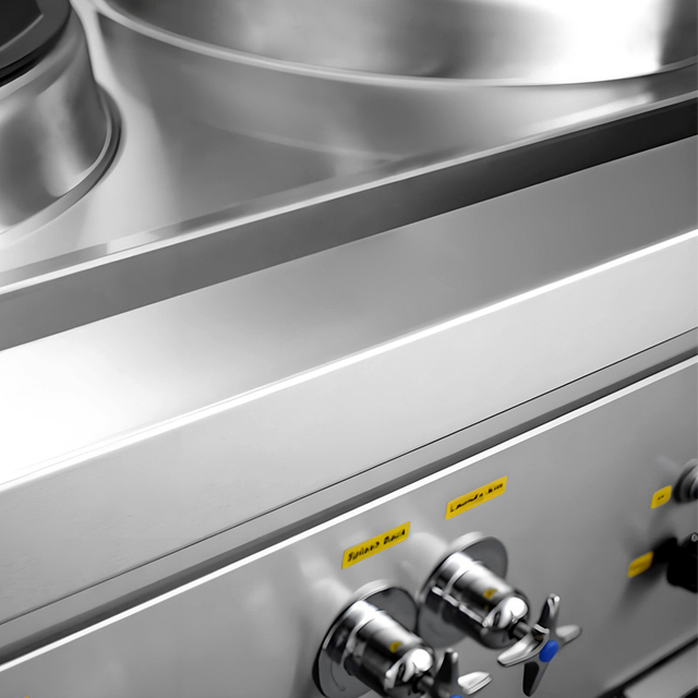 Gama de wok de quema compacto wok