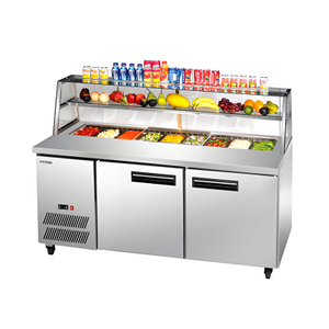 Mesa de preparación de sándwiches