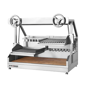 Parrilla de carbón con elevador de encimera Argentina