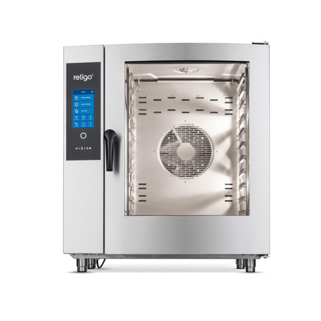 Horno combinado comercial de alta capacidad, el mejor electrodoméstico confiable para servicios de catering