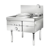 Cocina china de 1-woks (tipo de hierro fundido con soplador)