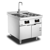 Electric Bain Marie con gabinete