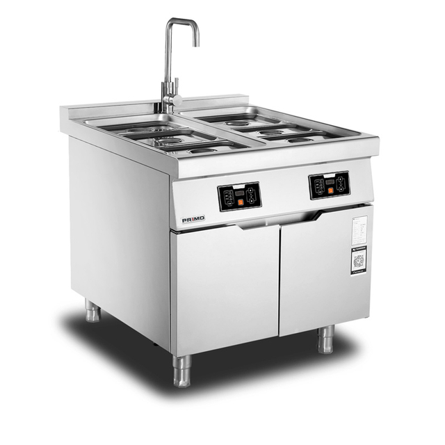 Electric Bain Marie con gabinete