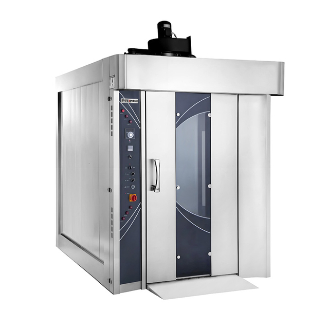 Rollo eléctrico en el horno giratorio