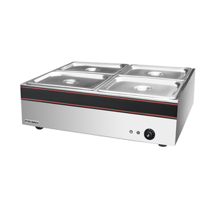 Pot de mesa de acero inoxidable eléctrico profesional Bain Marie Pot