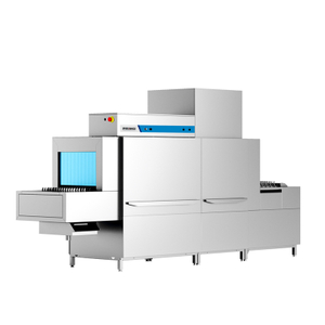 Lavavajillas tipo cinta de enjuague simple de un tanque (con secadora)