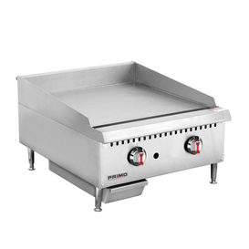 Plancha Termostática De Gas De Acero Inoxidable