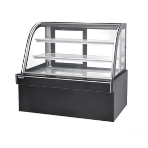 Escaparate de vidrio para pasteles