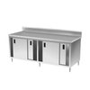 Gabinete superior de trabajo con protector contra salpicaduras (4/6 patas)
