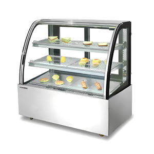 Vitrina Deleux de Comida Caliente (Vidrio Curvo)